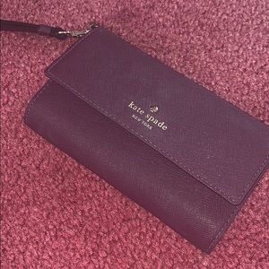 Kate Spade phone wristlet